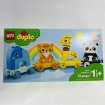 New! LEGO DUPLO Animal Train Set 10955 Giraffe Panda Tiger Elephant - $24.99