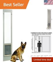 Aluminum Pet Patio Door, Adjustable Height 77-5/8" to 80-3/8", 15" x 20"... - $349.75