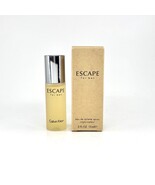 CALVIN KLEIN ESCAPE EAU DE TOILETTE SPRAY FOR MEN 15 ML. 0.50 FL.OZ. VIN... - $15.00