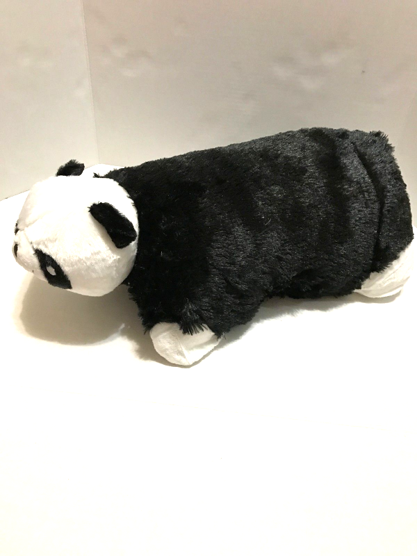 Panda Pillow Animal Plush Pet 16" - Large (Black & White) - $20.78