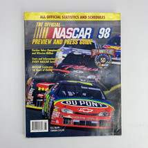 The Official NASCAR 1998 Preview and Press Guide 50th Anniversary Cover - $180.30 MXN