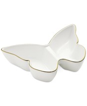 Martha Stewart Collection Easter Butterfly Divided Dish. NEW - £17.78 GBP