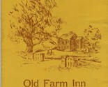 Old Farm Inn Menu and Lodgings Brochures Route 127 Pigeon Cove Massachus... - £35.87 GBP