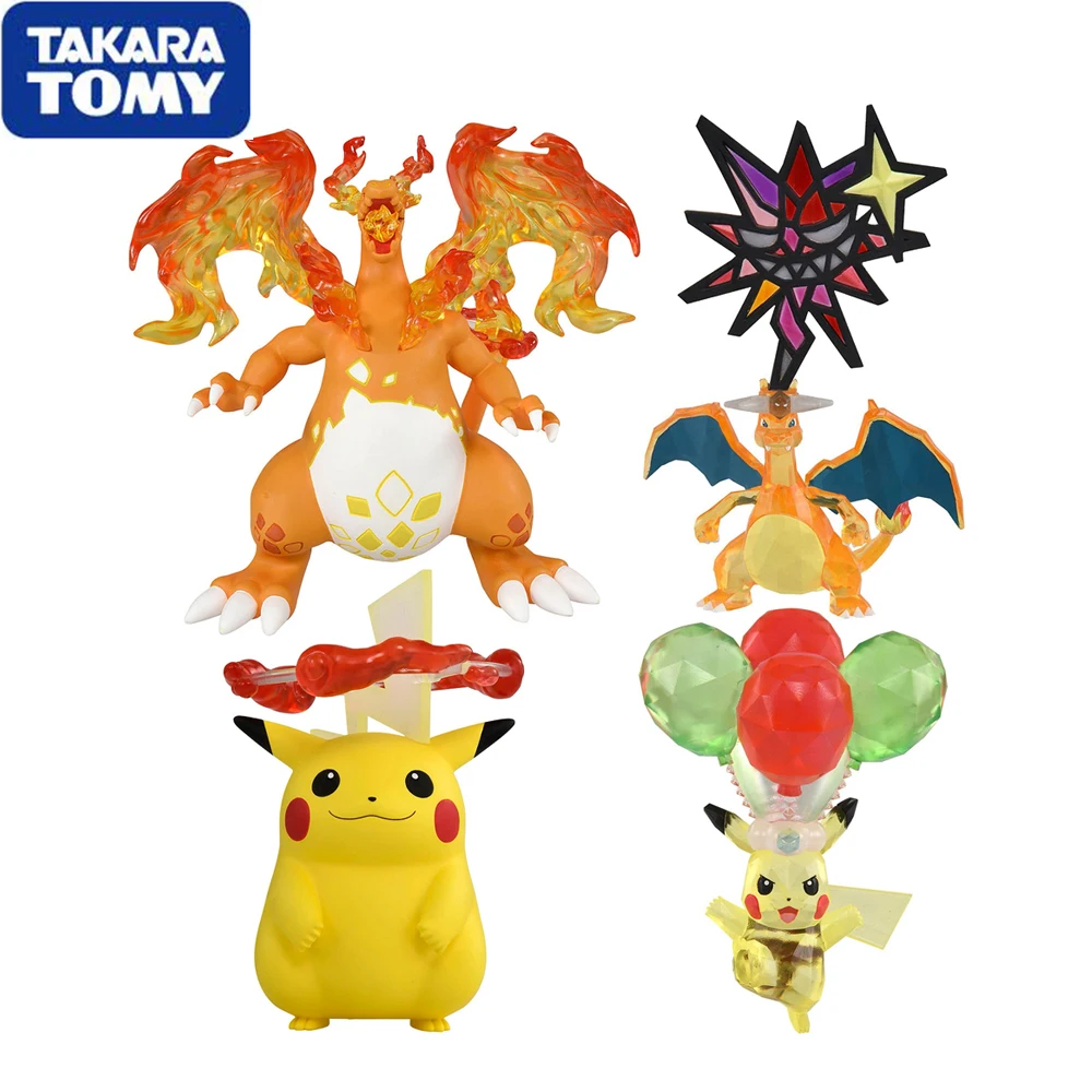 Original Stocked Takara Tomy Pokemon Monster Collection Pikachu Charizard - £27.30 GBP+
