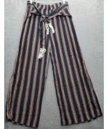 Tallulah Pajama Pants Womens Large Multicolor Striped Sleepwear Lounge T... - $399.29 MXN