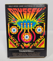 Magnavox Odyssey 2 Video Game Thunderball Pinball TESTED WORKS - £11.84 GBP