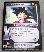 2000 Score Unlimited Dragon Ball Z DBZ CCG TCG Black Axe Heel Kick #72 -... - $2.99