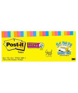 Post-It Rio de Janeiro Super Sticky Notes 76x76mm (24 pads) - £46.24 GBP