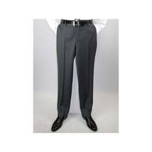Men's Wool Cashmere Sharkskin Suit Giorgio Cosani Two Button 901 Charcoal Gray image 9