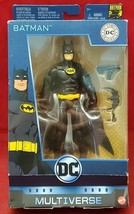 Dc Mattel Multiverse 6” Black Suit Batman Sealed GFL10 - $19.87