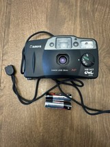 Canon Sure Shot Owl Date AF 35mm Point &amp; Shoot Film Camera Tested Working - $48.51