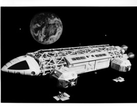 Space: 1999 Eagle Aircraft orbits Earth 16x20 Canvas - £55.94 GBP