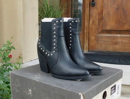 Ladies Leather Booties by Dingo (DI 118 Stay Sassy) , size 6.5, black color - £57.56 GBP