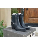 Ladies Leather Booties by Dingo (DI 118 Stay Sassy) , size 6.5, black color - £56.92 GBP