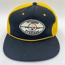 Vintage Pittsburgh Steelers Trucker Hat Mesh Snapback Sports Specialties NFL GD - £39.92 GBP