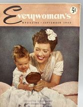 Magazine Everywoman&#39;s Magazine Coast to Coast Pub. Co September 1943 Issue - £7.59 GBP