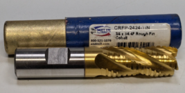 MELIN TOOL CO CRFP-2424-TiN Cobalt 4F Rough Finishing End Mill  3/4&quot; Dia... - $79.19