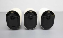 Arlo Pro 4 VMC4350P Spotlight Camera 3-Pack - White image 3