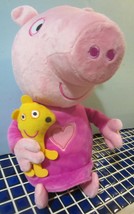 Peppa Pig Slumber N’ Oink Bedtime Singing Talking Plush Doll Toy Works  - $18.95