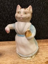 Beatrix Potter Cat Figurine TABITHA TWITCHETT F Warne Beswick England 1961 - $15.80