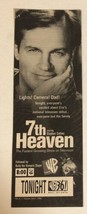 7th Heaven Tv Guide Print Ad Advertisement Stephen Collins TV1 - £4.67 GBP
