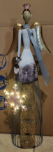 Debi Lilly Design Elegant 2.3 Ft Winter Angel Decor  with LED Star Lights - £27.68 GBP