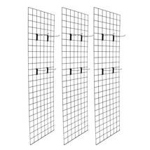 6FT Wire Grid Panel for Retail Display Gridwall, Wire Grid Wall Display ... - £84.94 GBP