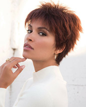 Lizzy Wig By Rene Of Paris *All Colors!* Best Selling Razored Edgy Short Cut New - £99.08 GBP+
