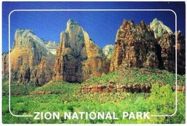Utah Postcard Zion National Park Court of the Patriarchs - £2.34 GBP