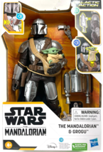 Star Wars - Galactic Action The Mandalorian &amp; Grogu Interactive Electronic 12 in - £38.07 GBP