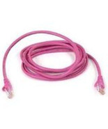 Belkin A3L980-01-PNK-S 1FT CAT6 PNK UTP SNAGLESS RJ45 M/M PATCH CABLE BA... - $446.92 MXN