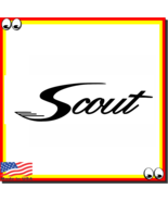 Scout Sport Fishing &amp; Bay Boats vinyl cut decal sticker logo - £3.94 GBP