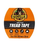 Gorilla Anti-Slip Tread Tape, 2&quot; x 10&#39; Roll, Black, (Pack of 2) - €31,41 EUR