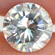 Round Shape Diamond Loose 1.00 Carat F/SI2 Natural Enhanced Polished Certified - £1,167.73 GBP