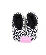 Womens Size Medium Slippers Leopard Print Plush Lined Cushion Slip On 1 ... - €6,54 EUR