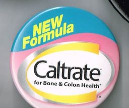 Caltrate Pin Back Button Pinback - $8.88