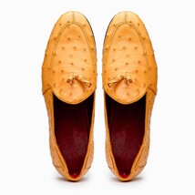 Aubiere Genuine Ostrich Quill Loafer Buttercup image 4