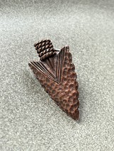 Vintage Small Copper Arrowhead Lapel or Hat Pin or Tie Tac – 0.5 x 1 and... - £8.85 GBP