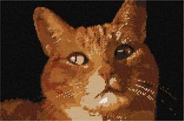 Pepita Needlepoint Canvas: Cat Looking Up, 12&quot; x 8&quot; - $86.00+