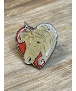Vintage Rainbow Unicorn Enamel Lapel Pin Pinback LGBTQ 80s Retro  KG - $9.89
