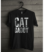 Cat Daddy Dog T-shirt New Black T-shirt For Men's - £15.38 GBP