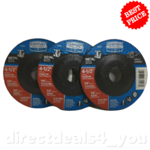 Century Drill &amp; Tool 4-1/2&quot; x 1/8&quot; Metal Cutting Wheels 75543 Pack of 3 - $32.66