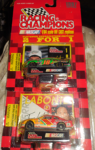 1997 Racing Champions Bobby &amp; Terry Labonte Racers 1/64 Scale 2 Cars &amp; Cards  - £3.93 GBP