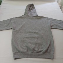 Gildan Dryblend Men's Gray Cotton Blend Drawstring Pullover Hoodie Sweatshirt S image 10