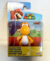 NEW World of Nintendo Super Mario Wave 29 ORANGE YOSHI 2.5-inch Mini-Figure - £14.24 GBP