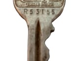 Antique Remington Safe/Vault Key By Corbin New Britain Ct. Great Patina - £6.35 GBP