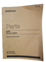 CAT 950E powered by 3304 Engine.   SEBP1757-01 , AUGUST 1989 parts book - $54.45