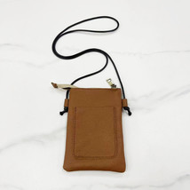  First Layer Cowhide Casual Crossbody Bag For Men And Women Lanyard Mobile Phone - £8.71 GBP
