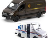 ? UPS Mercedes-Benz Sprinter + ? United States Postal Mail Truck Grumman... - £12.33 GBP