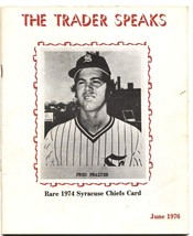 The Trader SPEAKS-JUNE 1976-SPORTS Collectibles Fan MAGAZINE-LOW Print Run - £43.42 GBP